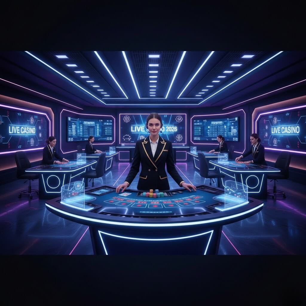 Live casino terbaik 2026 dengan dealer profesional dan streaming HD